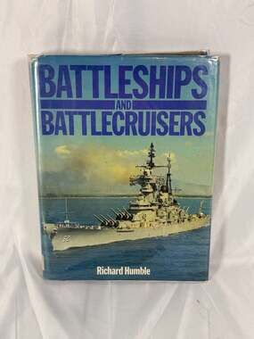 Battleships and Battlecruisers by Richard Humble Hardcover Book